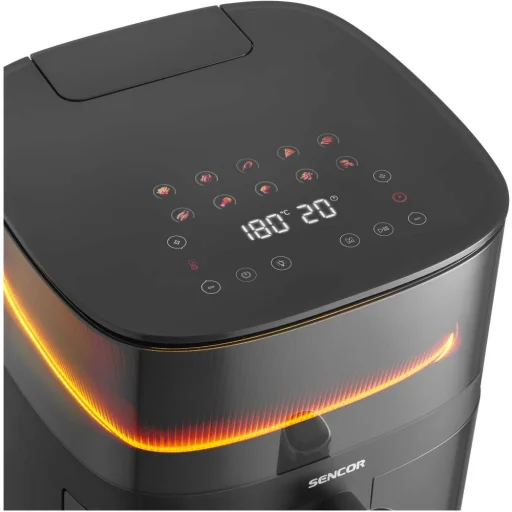 SENCOR SFR 5050BK 5 l forrólevegős fritőz vízpermetező funkcióval, fekete - 6