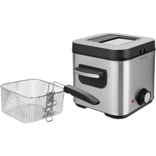 SENCOR SFR 6200SS fritőz 1,5 l 900 W rozsdamentes acél - 2