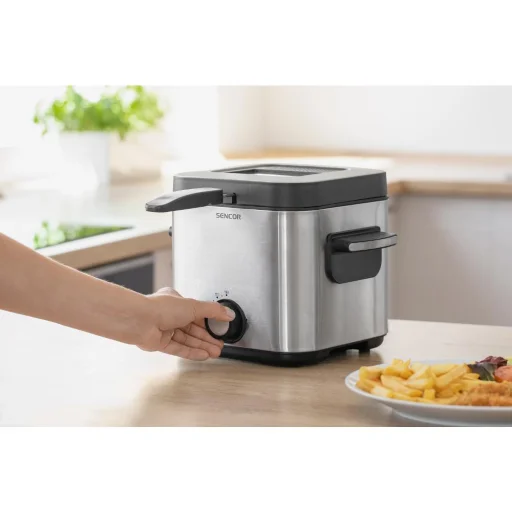 SENCOR SFR 6200SS fritőz 1,5 l 900 W rozsdamentes acél - 10