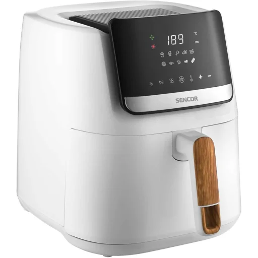 SENCOR SFR 6551WH forrólevegős fritőz 6,5 l, 1600 W, fehér - 2