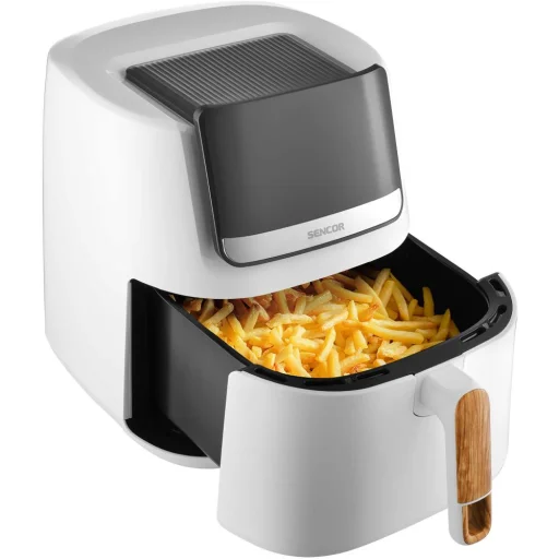 SENCOR SFR 6551WH forrólevegős fritőz 6,5 l, 1600 W, fehér - 3