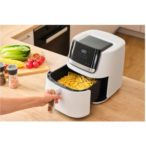 SENCOR SFR 6551WH forrólevegős fritőz 6,5 l, 1600 W, fehér - 9