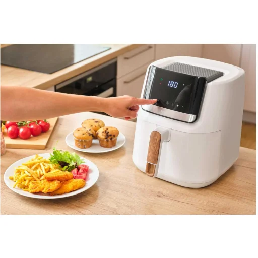 SENCOR SFR 6551WH forrólevegős fritőz 6,5 l, 1600 W, fehér - 10