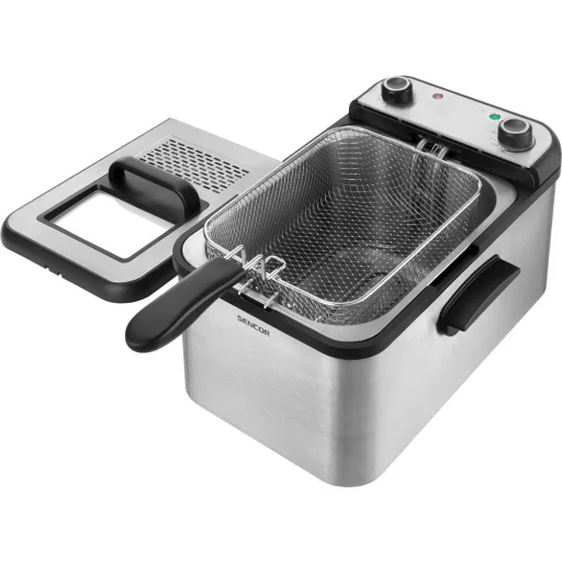 Sencor SFR 7200SS rozsdamentes fritőz 3,2 l, 2200 W - 2