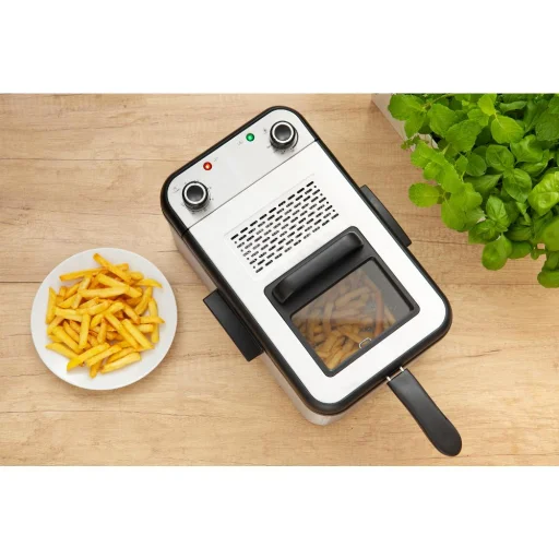 Sencor SFR 7200SS rozsdamentes fritőz 3,2 l, 2200 W - 12