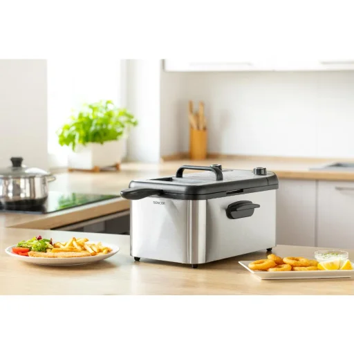 Sencor SFR 7200SS rozsdamentes fritőz 3,2 l, 2200 W - 19
