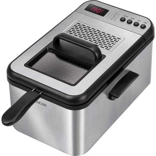 Sencor SFR 8200SS fritőz 3,2 l 2200 W rozsdamentes acél - 1