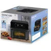 SENCOR SFR 9650BK forrólevegős fritőz, 9 l, 2700 W, fekete thumbnail