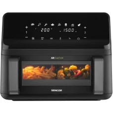 SENCOR SFR 9650BK forrólevegős fritőz, 9 l, 2700 W, fekete