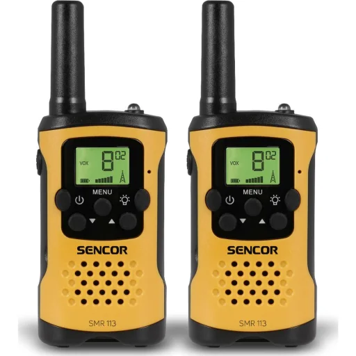 SENCOR SMR 113 TWIN walkie-talkie rádió szett 2 db, 5 km, USB-C - 1