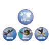 LAMART LT8104 FLOVI összecsukható ruhaszárító 15 m, 15 kg thumbnail