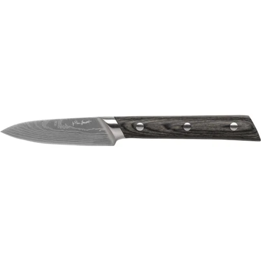 LAMART HADO LT2101 hámozókés 9 cm, rozsdamentes acél/pakkawood, szürke - 1