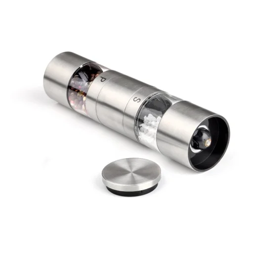 LAMART LT7013 TUBE 2 az 1-ben só- és borsőrlő, 2x40 ml, nemesacél/acril - 3