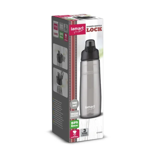 LAMART LT4062 LOCK sportflakon 700 ml fekete - 7