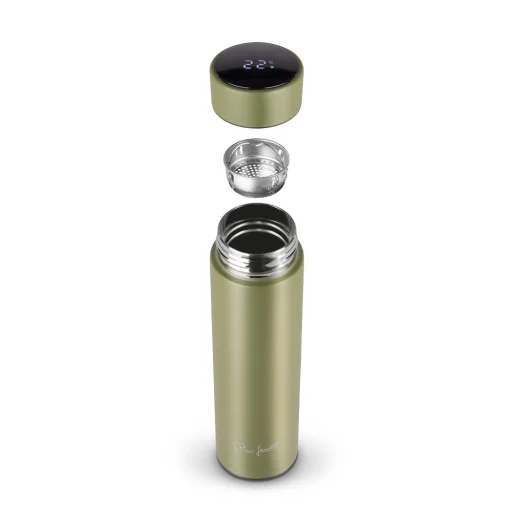 LAMART LT4085 SIPP hőmérős termosz zöld - 4