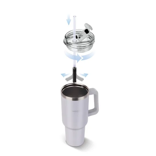 LAMART LT4086 termoska krémová 1,2 l HUGE - 4