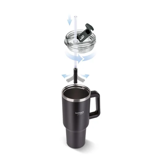 LAMART HUGE LT4088 termosz 1,2 l fekete - 6