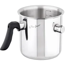 LAMART LT1068 LAIT duplafalú tejforraló edény 1,5 l, nemesacél