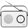 SENCOR SRD 2100 W hordozható AM/FM táskarádió, fehér thumbnail
