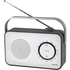 SENCOR SRD 2100 W hordozható AM/FM táskarádió, fehér