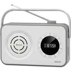 Sencor SRD 3200 W hordozható PLL FM rádió Bluetooth, USB, Micro SD és AUX csatlakozással