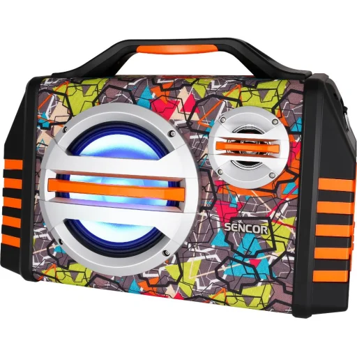 SENCOR SSS 3200 gyermek karaoke bulihangszóró 30 W LED világítással - 1