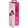 SENCOR SEP 300 MIC PINK fülbe helyezhető headset mikrofonos hangerőszabályzóval, rózsaszín thumbnail