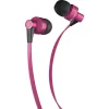 SENCOR SEP 300 MIC PINK fülbe helyezhető headset mikrofonos hangerőszabályzóval, rózsaszín thumbnail