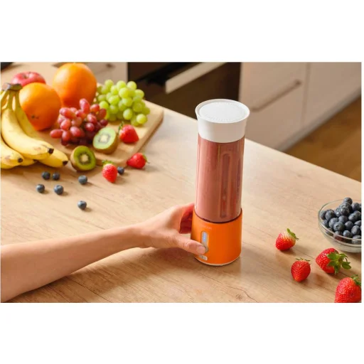 Sencor SBL 133OR akkumulátoros smoothie készítő USB-C töltéssel, narancssárga - 8