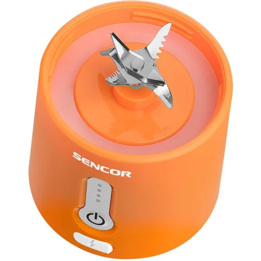 Sencor SBL 133OR akkumulátoros smoothie készítő USB-C töltéssel, narancssárga - 5