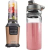SENCOR SBL 7076GD smoothie készítő 800 W, 2 db 0,6 l TRITAN sportpohárral, arany színben thumbnail