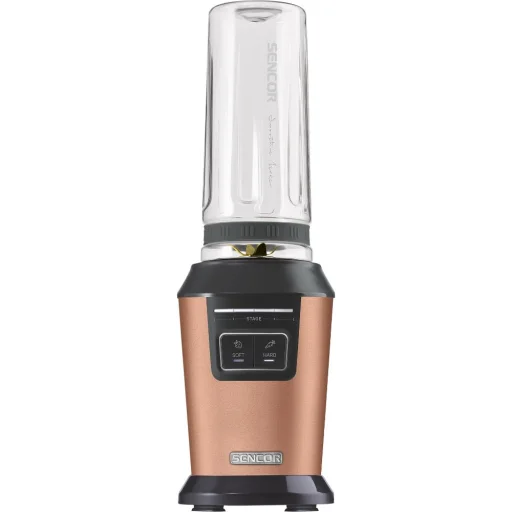 SENCOR SBL 7076GD smoothie készítő 800 W, 2 db 0,6 l TRITAN sportpohárral, arany színben - 3
