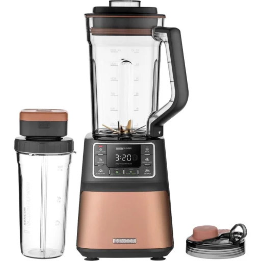 SENCOR SBU 7676GD vákuumos turmixgép 1500 W, 1,5 l Tritan edénnyel, arany színben - 3