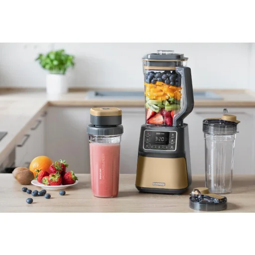 SENCOR SBU 7877CH vákuumos turmixgép 1500 W, 1,5 l, pezsgőszínű - 28