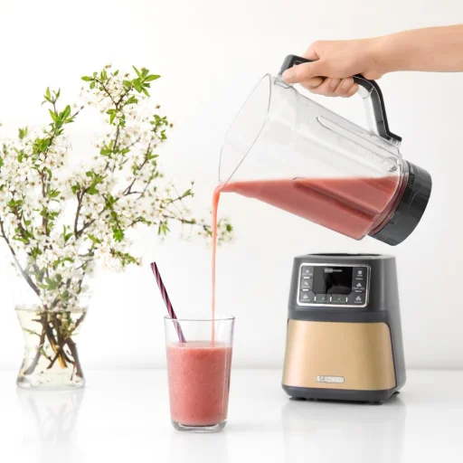 SENCOR SBU 7877CH vákuumos turmixgép 1500 W, 1,5 l, pezsgőszínű - 30