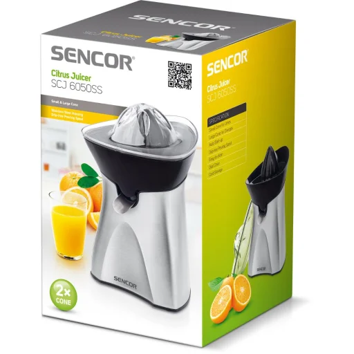 SENCOR SCJ 6050SS elektromos citrusprés 60 W, rozsdamentes acél - 8