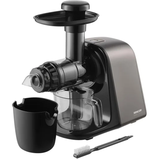 SENCOR SSJ 0900BK lassú gyümölcsprés, fekete, 150 W, 550 ml - 1