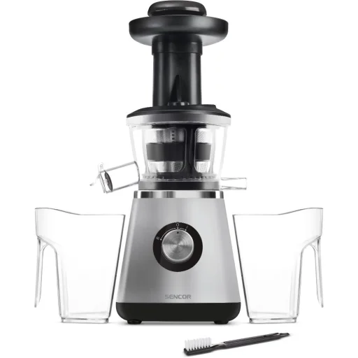 SENCOR SSJ 4041BK lassú gyümölcsprés 400 W, fekete - 1