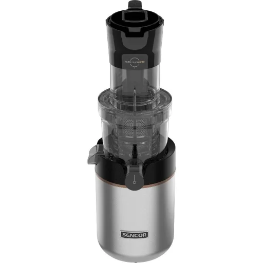 Sencor SSJ 8050SS lassú gyümölcsprés 200 W, rozsdamentes acél, 800 ml - 1
