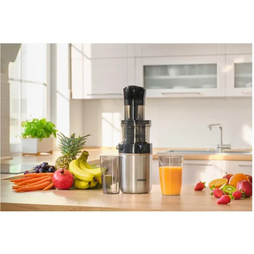 Sencor SSJ 8050SS pomalý odšťavovač 200 W, nerezová oceľ, 800 ml - 11