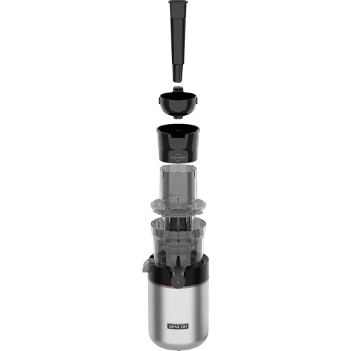 Sencor SSJ 8050SS lassú gyümölcsprés 200 W, rozsdamentes acél, 800 ml - 3