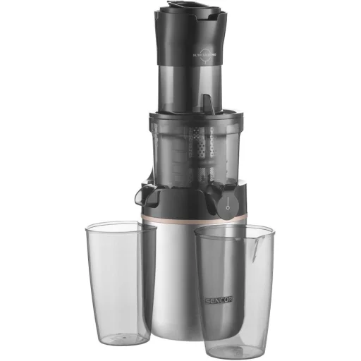 Sencor SSJ 8050SS lassú gyümölcsprés 200 W, rozsdamentes acél, 800 ml - 6