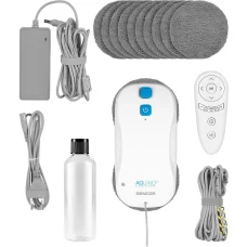 SENCOR SRW 6010WH ablaktisztító robot 60 ml víztartállyal, 10 db mikroszálas betéttel