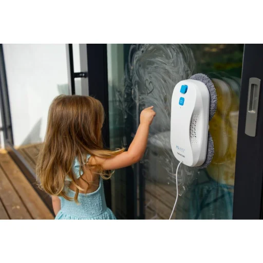 SENCOR SRW 6010WH ablaktisztító robot 60 ml víztartállyal, 10 db mikroszálas betéttel - 7
