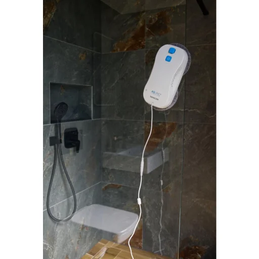 SENCOR SRW 6010WH ablaktisztító robot 60 ml víztartállyal, 10 db mikroszálas betéttel - 10