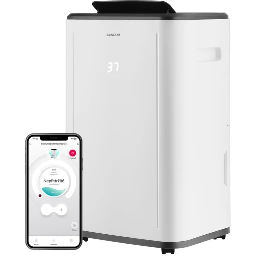SENCOR SDH 2028WH Wi-Fi páramentesítő 20 l/nap, 6 l tartály, fehér - 1