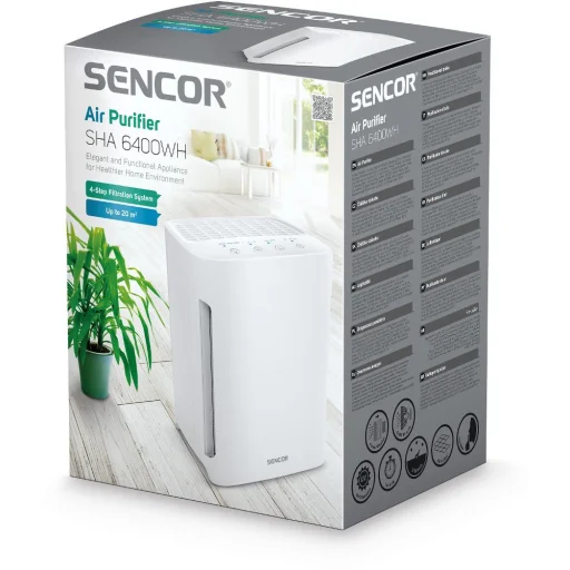 SENCOR SHA 6400WH-EUE3 čistička vzduchu s UV-C a HEPA filtrom, do 15 m² - 10