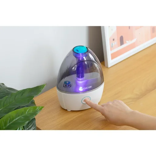 SENCOR SHF 901WH mini ultrahangos párásító 0,9 l, fehér - 7