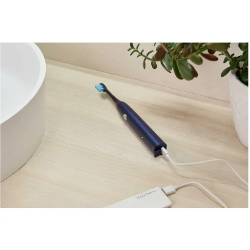 Sencor SOC 4012BL elektromos szónikus fogkefe USB-C töltéssel, kék - 4