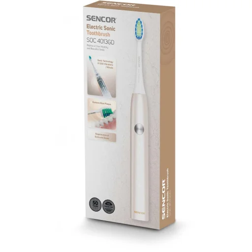 SENCOR SOC 4013G elektromos szónikus fogkefe, zöld - 2